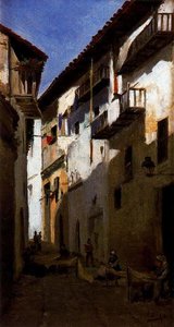 Street, Coastal Village — Ignacio Díaz Olano