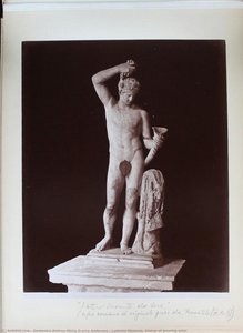 Ludovisi Museum. Statue Of Pouring Satyr — Domenico Anderson