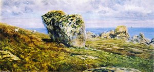 Rock Study On St. Agnes, Scilly Isles — John Edward Brett