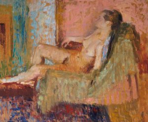 The Pink Room, Young Girl — David Abercrombie Donaldson