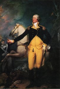 George Washington Before The Battle Of Trenton — Pintor Da Revolução