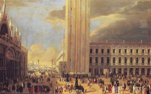 St. Mark's Square With Charlatans — Luca Carlevaris