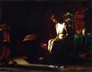Woman In A Rocking Chair — توماس بولوك أنشوتز