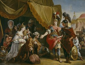 Family Of Darius Before Alexander — Francesco Fontebasso