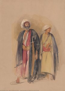 Sheik Hussein Of Gebel Tor And His Son — John Frederick Lewis