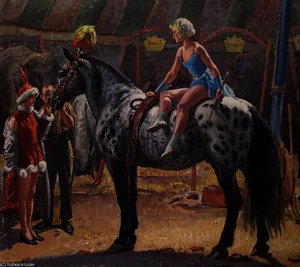 Elsie On 'hassan' — Dame Laura Knight