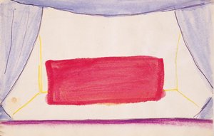 Monochrome Red (theater) — Yves Klein