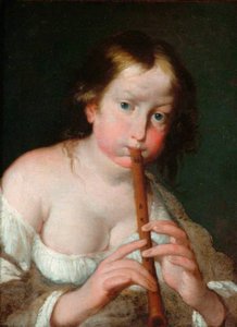 Girl With A Flute — Johannes Cornelisz Verspronck