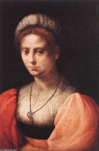 Portrait Of A Lady — Domenico Puligo