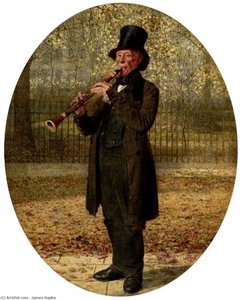 The Wandering Minstrel — James Hayllar