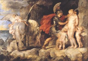 Perséfone Libertando Andrômeda — Peter Paul Rubens