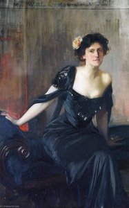 Mrs. William H. Gratwick, Emilie Victorine Piolet Mitchell Gratwick — Joaquín Sorolla Y Bastida