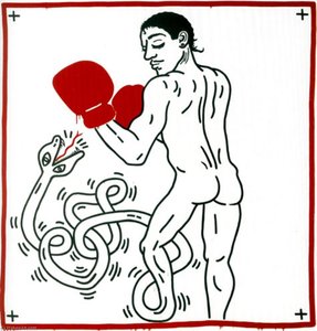 Portrait Of Macho Camacho — Keith Haring