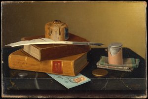 The Banker's Table — William Michael Harnett