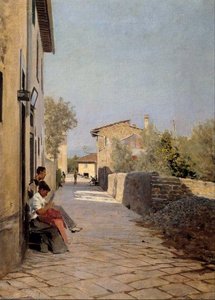 Stradina Di Settignano — Telemaco Signorini
