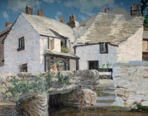 Couches's Cottage, Polperro — William Harold Dudley