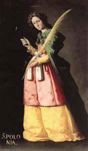 Santa Apollonia — Francisco De Zurbarán