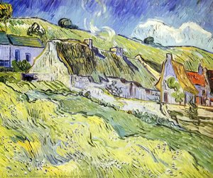 Een Groep Koetshuisjes — Vincent Willem Van Gogh