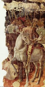 Deutsch Reitergruppe, Fragment — Cosmè Tura