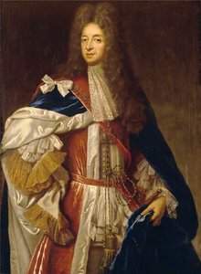 Sir William Herbert (1626–1696), 3rd Baron And 1st Earl And 1st Marquess Duke Of Powis, In Garter Robes — Jean François De Troy