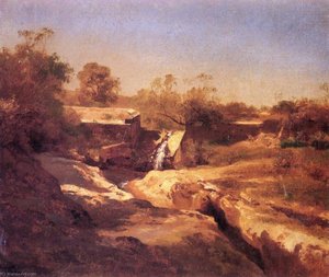 El Río De Tacubaya — José María Velasco