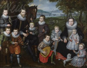 An Unknown Flemish Family — Όττο Φαίν