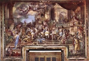 Expxulsion Of Heliodorus From The Temple — Francesco Solimena