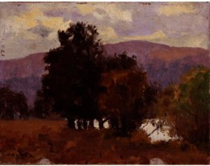 Trees With White — Eanger Irving Couse