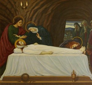 Jesus Is Laid In The Tomb (part Of ‘stations Of The Cross’) — Edward Arthur Fellowes Prynne
