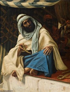 An Arabian Dealer — Frederick Goodall