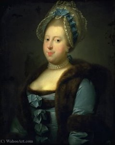 Caroline Mathilde, Christian Vii's Dronning. — Jens Jørgensen Juel