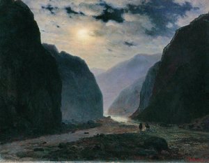 Moonlit Night In The Mountains — Gavriil Kondratenko