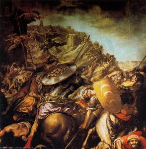 Ataque De Los Sarracenos Al Convento De Asís — Juan De Valdés Leal