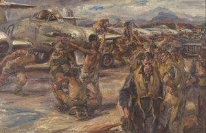 Return Of The Meteor Jets, Kimpo, Korea — Sir Ivor Henry Thomas Hele, Cbe