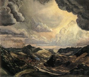 Storm Over Irondale — Charles Burchfield