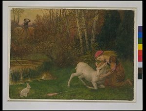 The White Hind — Arthur Hughes