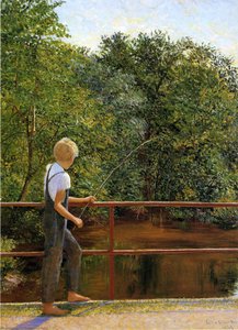 Boy Fishing — Lilla Cabot Perry