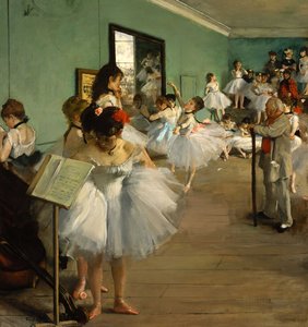 La Danza In Classe — Hilaire-germain-edgar Degas