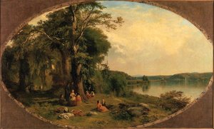 Picnic On The Hudson — James Mcdougal Hart