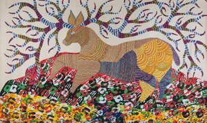 Image Of An Antelope — Janagarh Singh Shyam