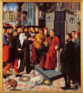 The Judgment Of Cambyses (left Panel) — Gerard David
