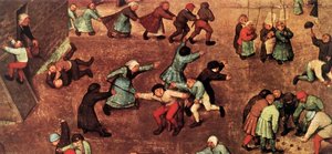 Kinder Spiele (detail) — Pieter Bruegel Der Ältere