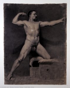 Nude Male, Archer — Mariano Fortuny Y Marsal