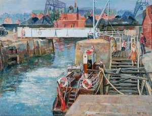 The Harbour Entrance, Exmouth — Miles Balmford Sharp