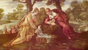 Finding Of Moses — Jacopo Tintoretto