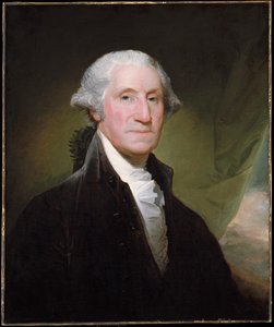 George Washington — Gilbert Stuart Newton