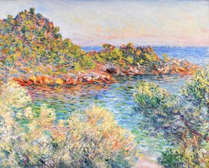 Landskab Nær Montecarlo — Claude Monet