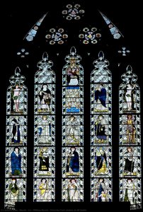 Victorian East Window At All Saints — Morris & Co., William Morris