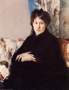 Portrait Of Madame Edma Pontillon — Berthe Morisot