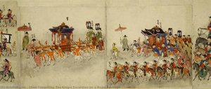 The King’s Excursion On A Royal Carriage — Chae Yongshin